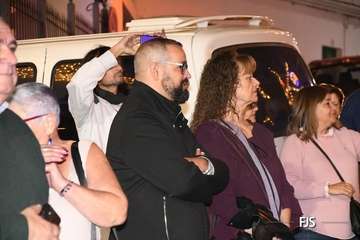 Papá Noel irrumpe en Lomo Magullo en un 4x4/FJS Fotografía.